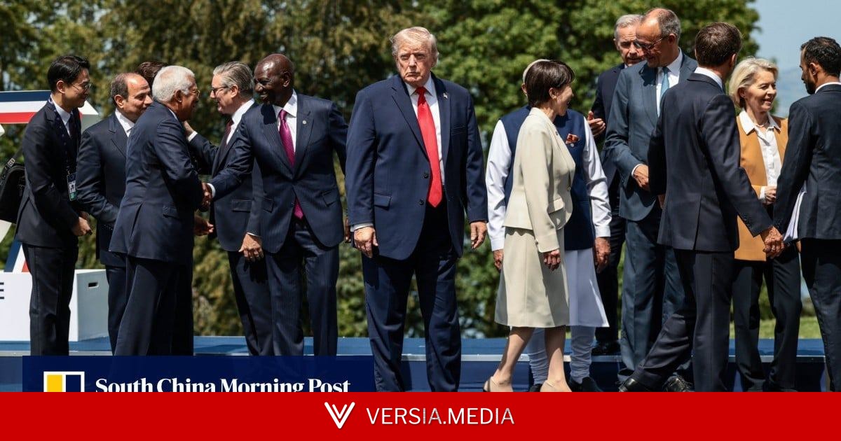 Cigarettes, football and Greenland: G7 hot mics reveal world leaders’ banter