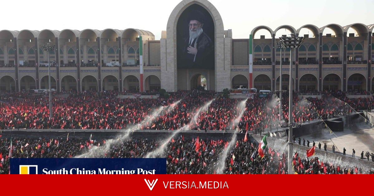 At Khamenei’s funeral, Iranian poet says ‘world is no longer a good place’ for Trump