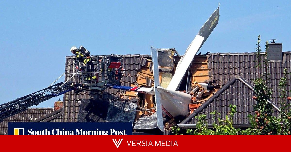 2 dead after small plane crashes into house in Germany