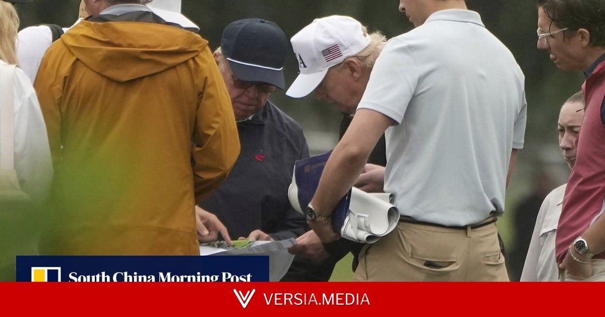 Trump targets likely next Washington mayor online, touts golf course project