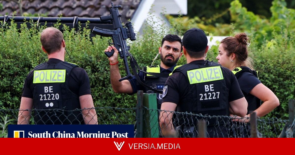 Suspect in Berlin Pride attack shot dead by police after day-long manhunt