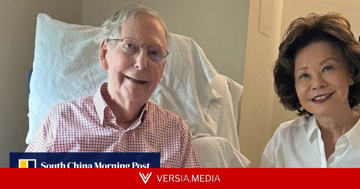 US Senator McConnell breaks silence on his health after weeks of rumours
