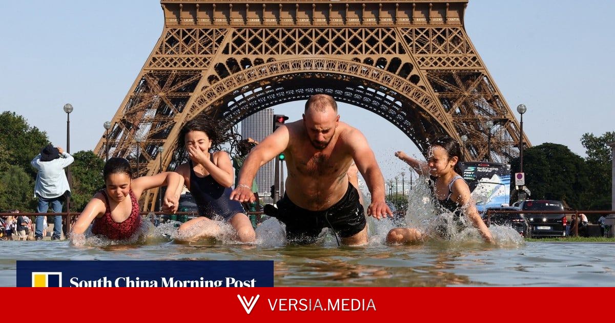 French heatwave packs hotels as city dwellers struggle to sleep