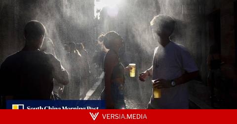 Europe sizzles in ‘unprecedented’ heatwave as temperatures pass 40 degrees Celsius
