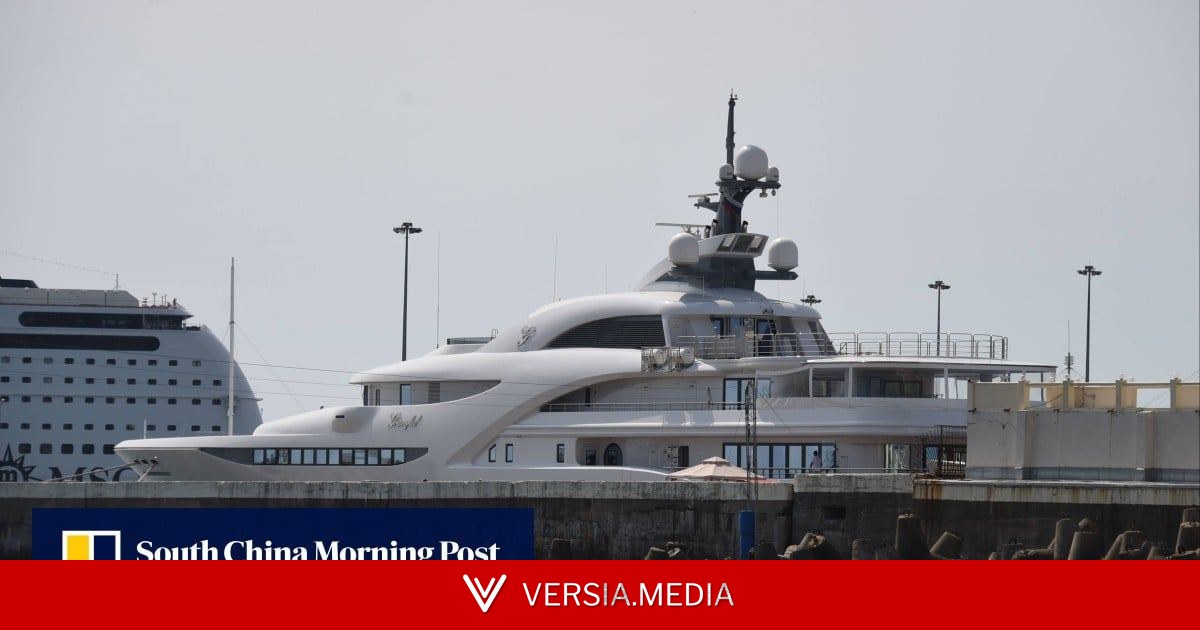 Putin superyacht ‘Graceful’ spotted on radar off Denmark