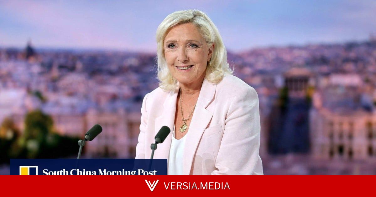 France’s Marine Le Pen says she will run for president despite embezzlement conviction